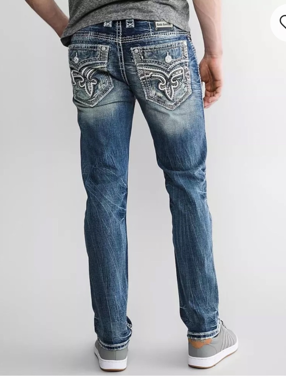 Bisque Slim Straight Stretch Jean
